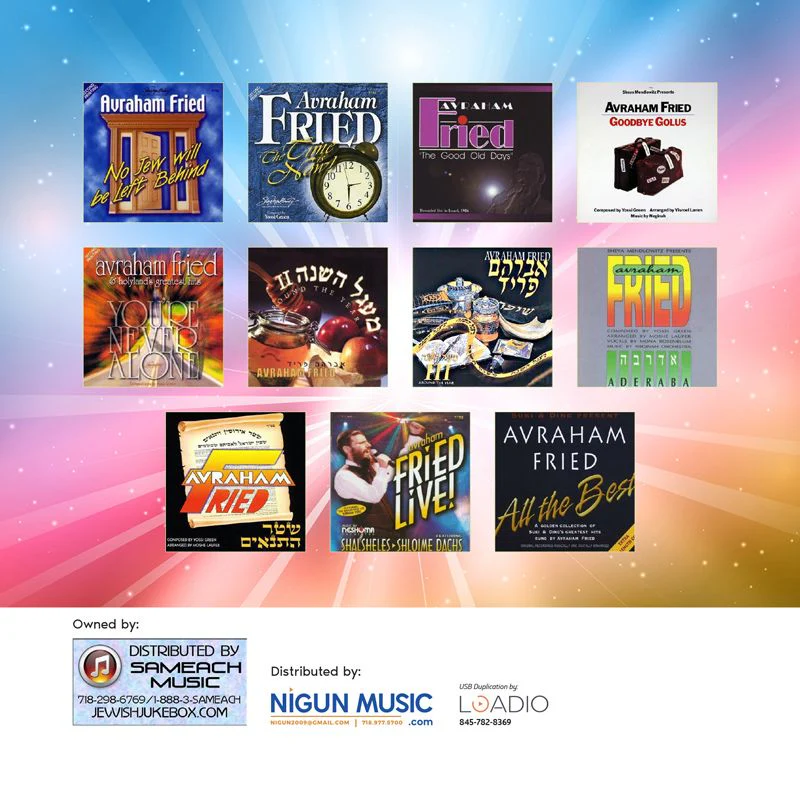Avraham Fried Collection (USB) - Image 2