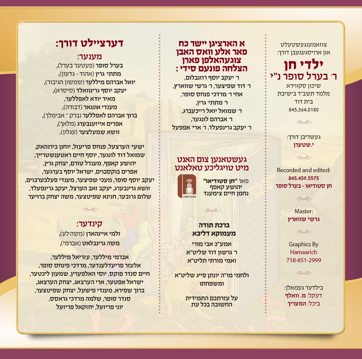 Berel Sofer - Tekufas HaShoftim - Image 3