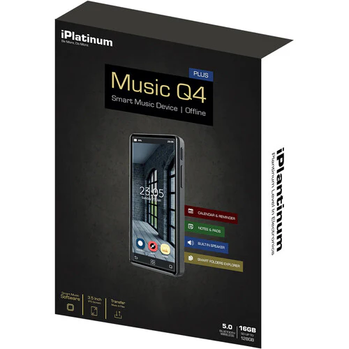 iPlatinum Q4 Plus Smart MP3 Player - 16GB - Image 2