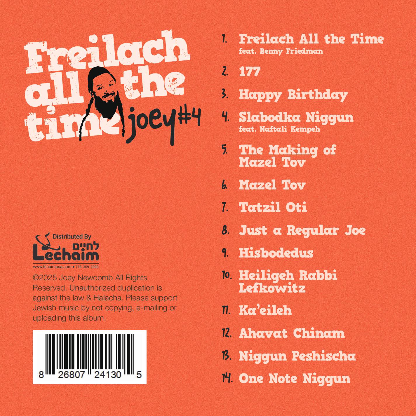 Joey Newcomb - Freilach All The Time - Image 2