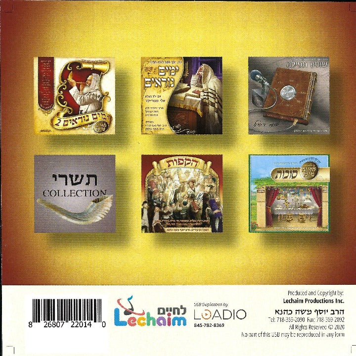 Lchaim - Tishrei Collection USB - Image 2