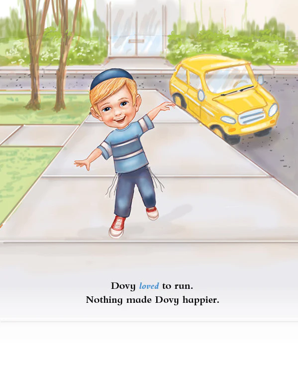 Lite Boy #1 - Dovy Runs (Book & CD) - Image 3