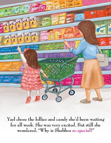 Lite Girl #8 - Yael and the Shabbos Treats - Image 8
