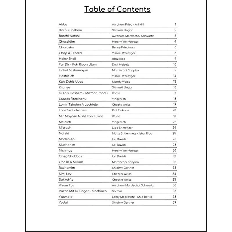 Play It Simple - 2020 Hottest Jewish Hits (Book) - Image 2