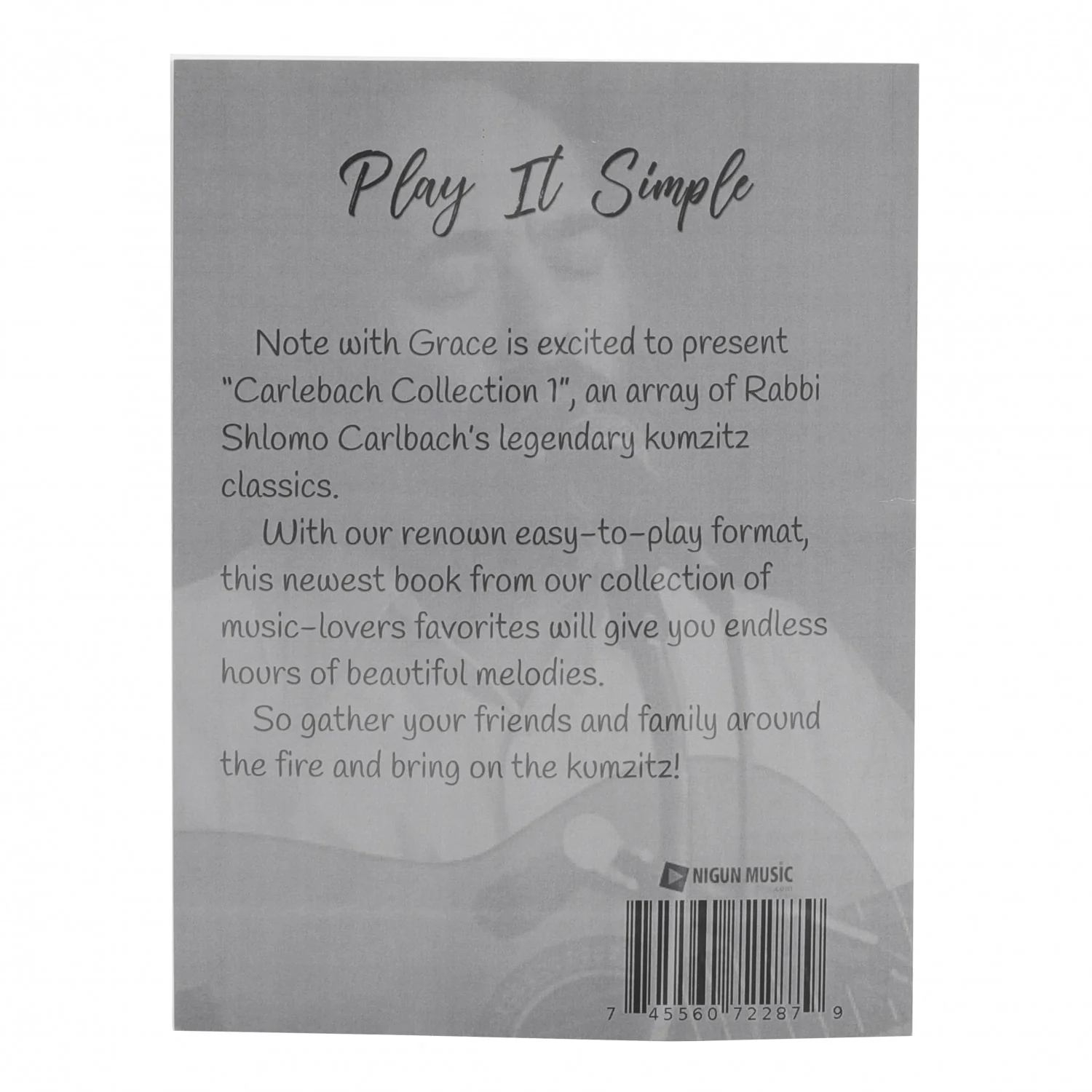 Play It Simple - Carlebach Collection 1 (Book) - Image 2