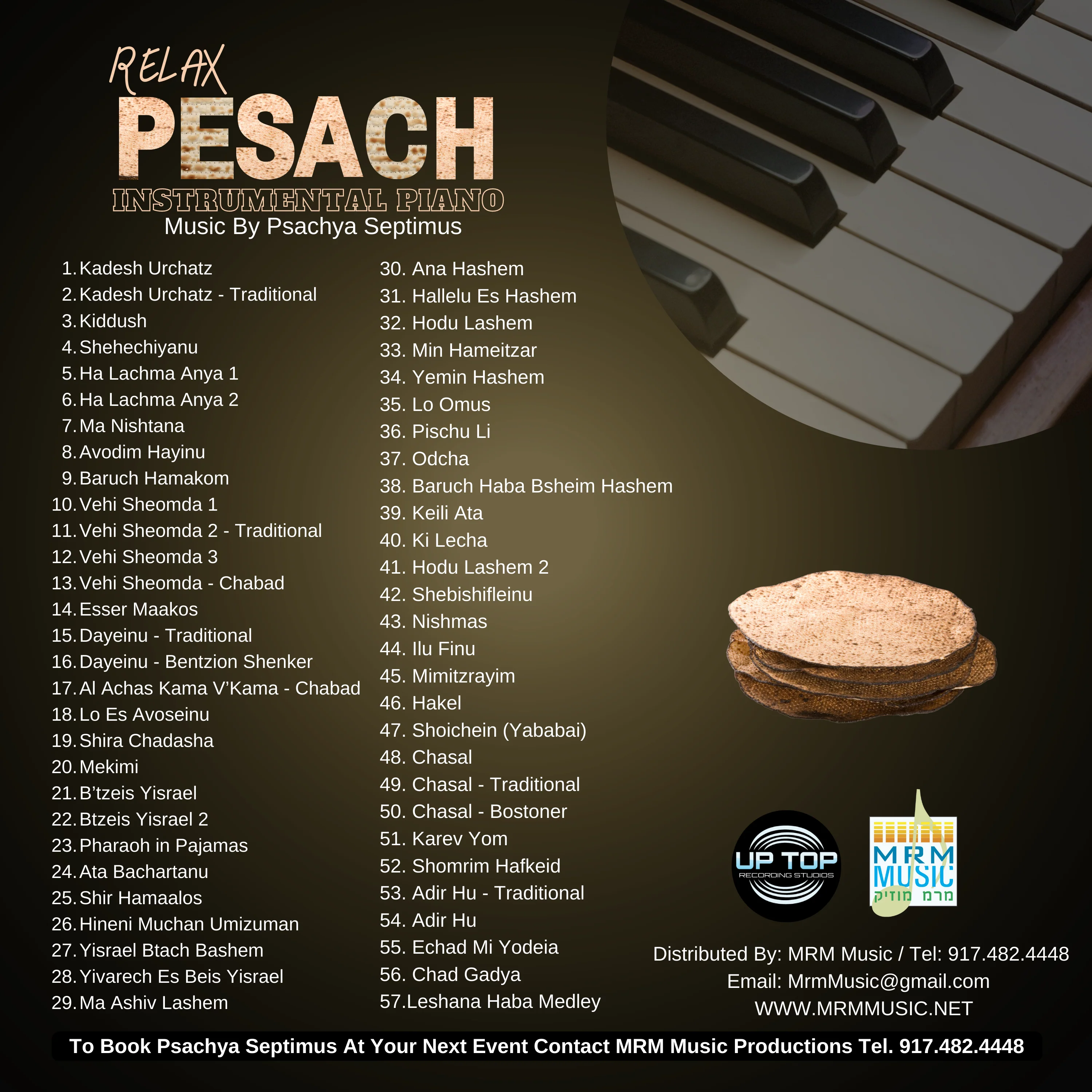 Psachya Septimus - Pesach Relax Instrumental Piano - Image 2