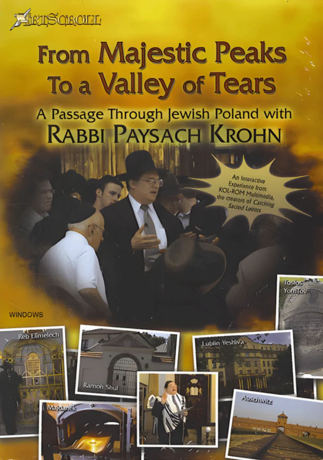 R' Paysach Krohn - From Majestic Peaks To A Valley Of Tears (Video)