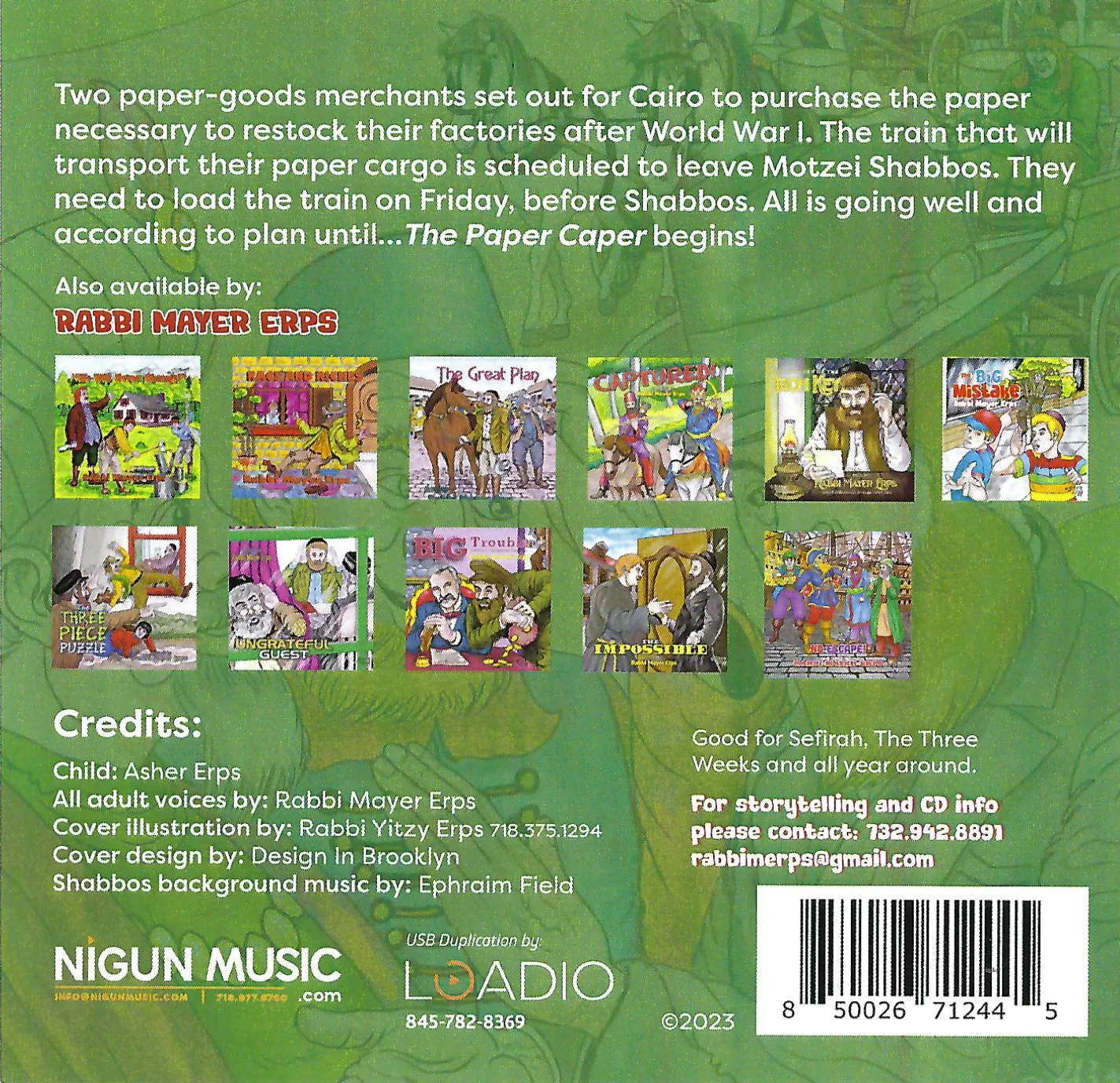 Rabbi Mayer Erps - The Paper Caper - Image 2
