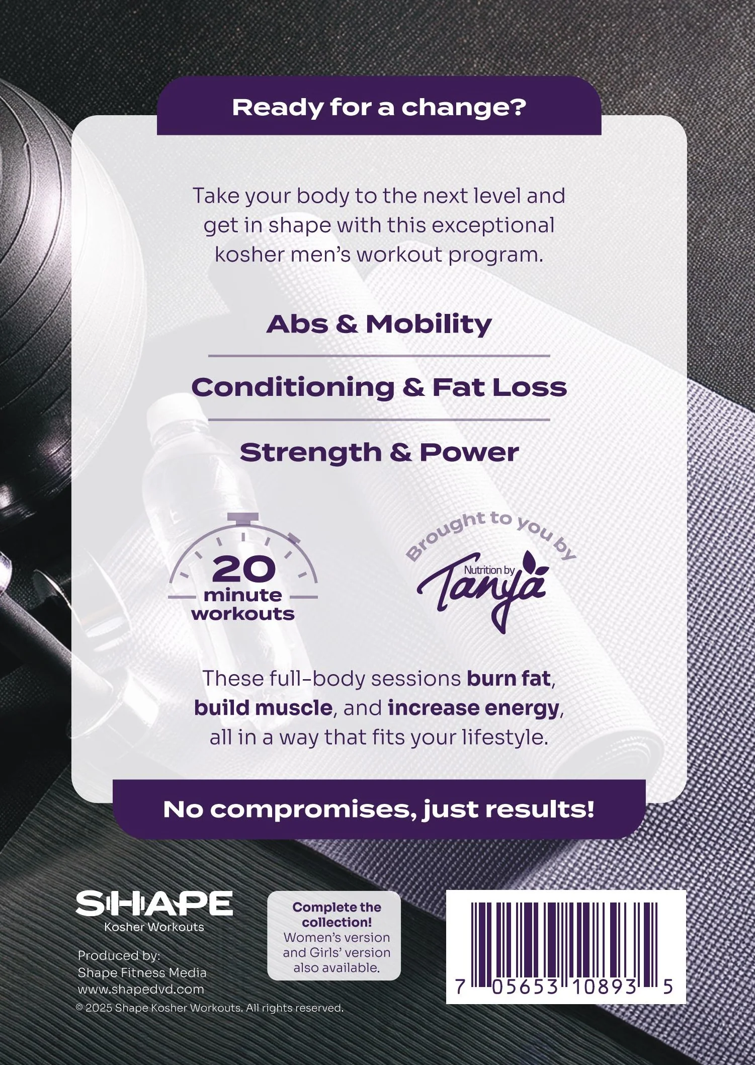 Shape Kosher Workouts - Men (Video) - Image 2