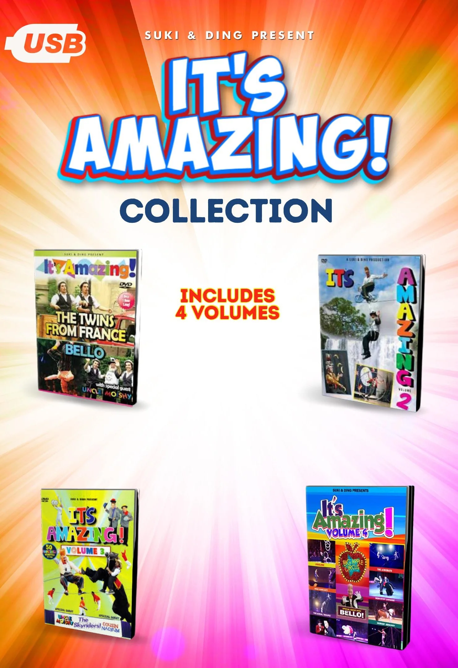 Suki & Ding - It's Amazing Collection [USB] (Video)