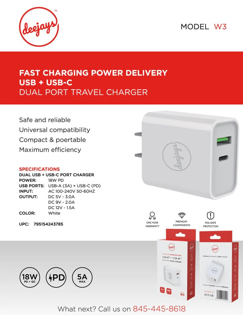 W3 Wall Adapter