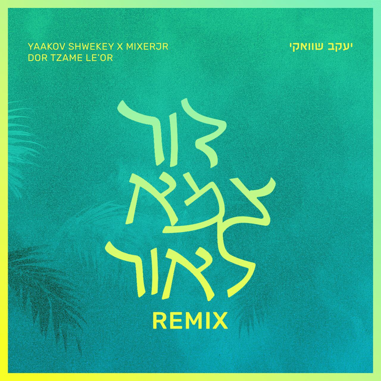 Yaakov Shwekey & MixerJr - Dor Tzame Le'Or [Remix] (Single)