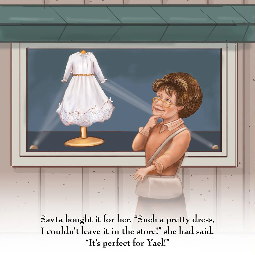 Yael and Her New White Dress - Image 4