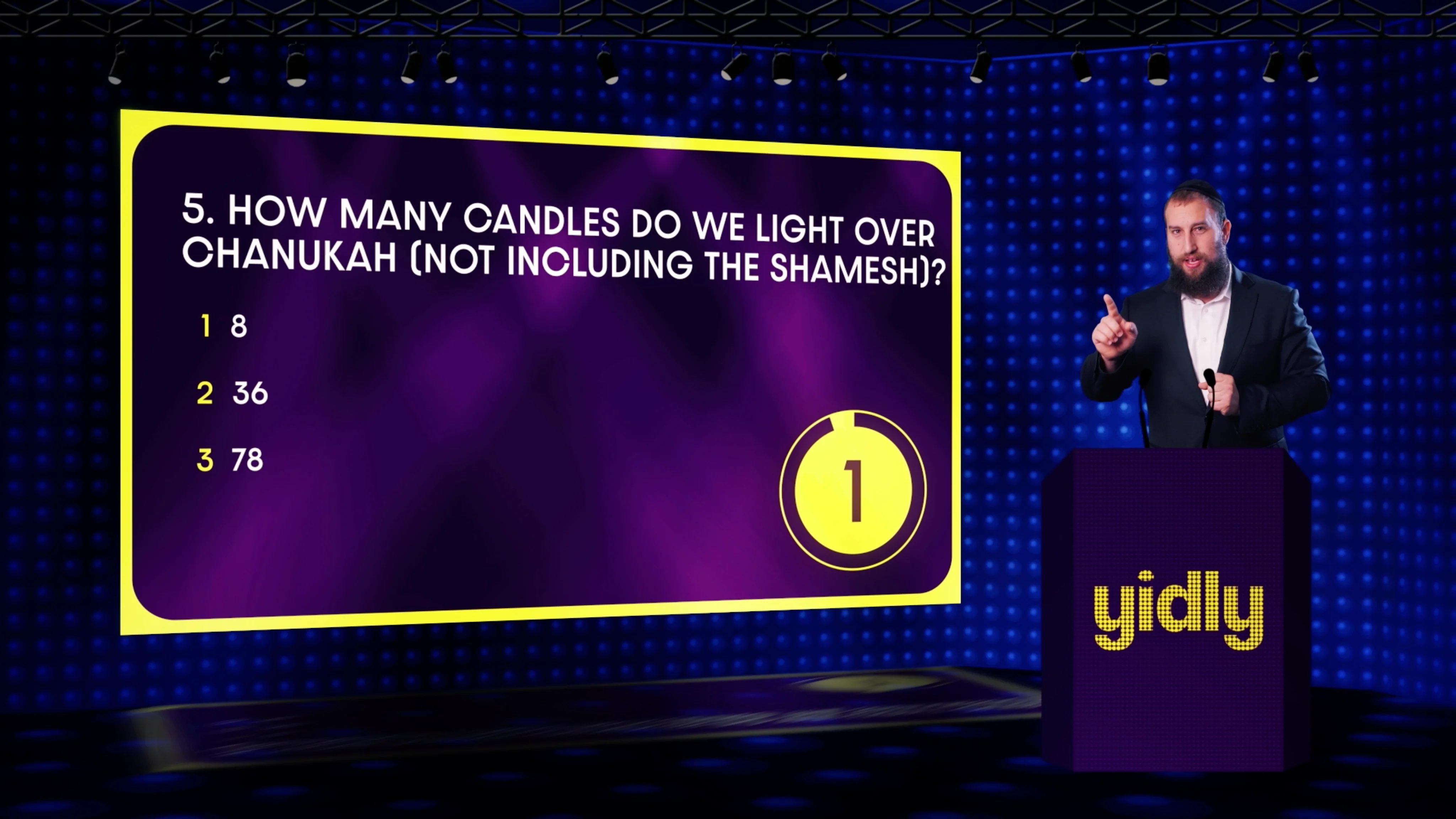 Yidly - Chanukah Gameshow (Interactive Video) - Image 3
