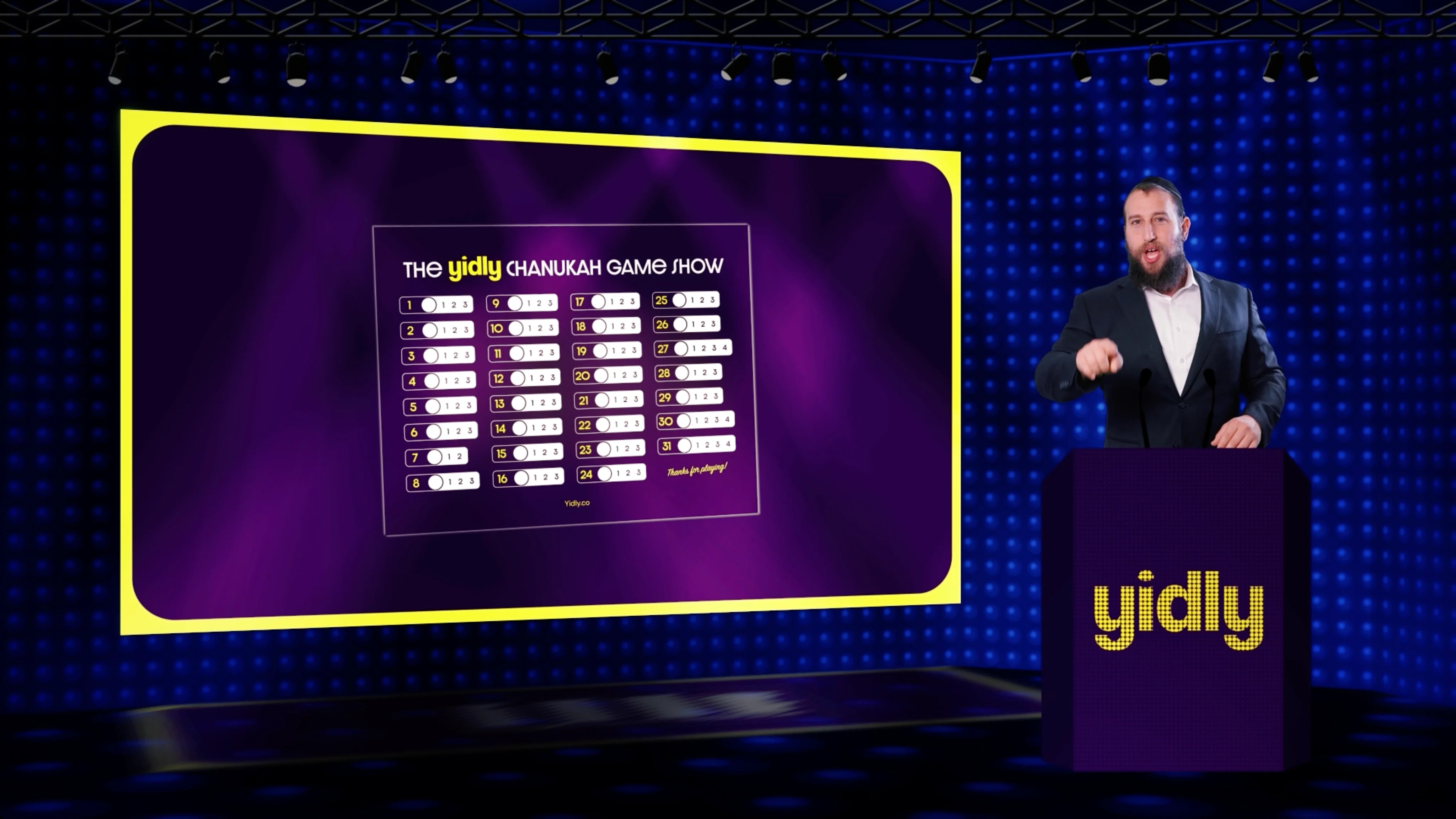 Yidly - Chanukah Gameshow (Interactive Video) - Image 5