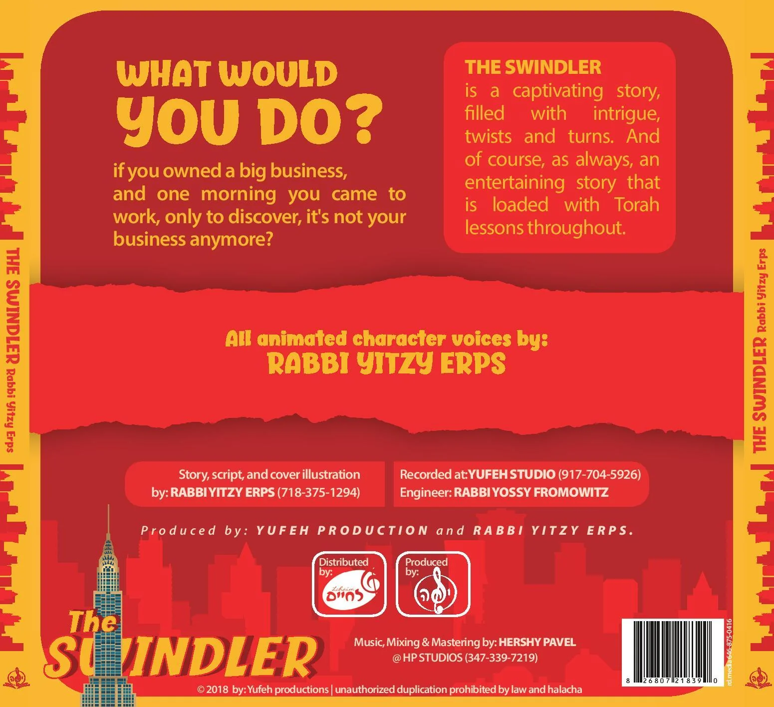 Yitzy Erps - The Swindler - Image 2